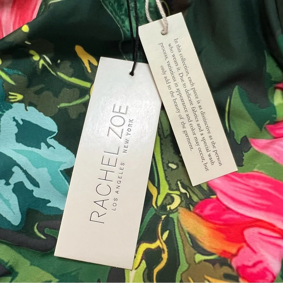 Rachel Zoe Tropical Print 2 Piece Top & Full Maxi Skirt. Size Medium. NWT. - Picture 11 of 12